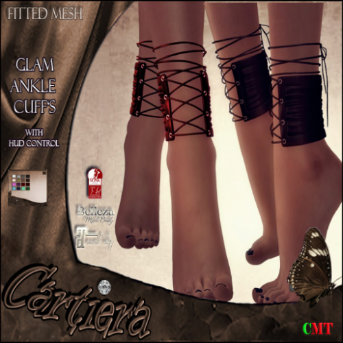 Glam Ankle Cuffs
